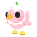 Flower Power Duckling Sticker